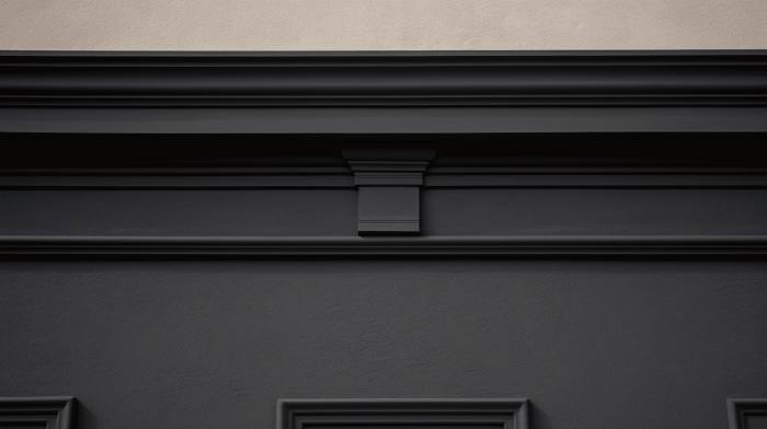 Карниз из гранита Absolute Black (Абсолют Блэк)